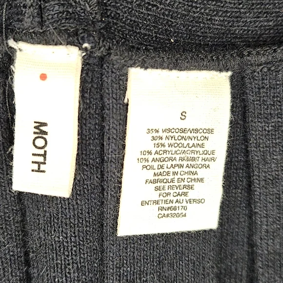 Moth Black Knit Sweater - Picture 4 of 6